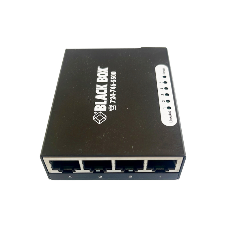 LBS005 Series Fast Ethernet (100-Mbps) Switch - 10/100-Mbps Copper RJ45, USB Powered