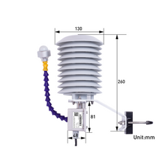 SenseCAP ORCH  S4 4-in-1 Weather Sensor