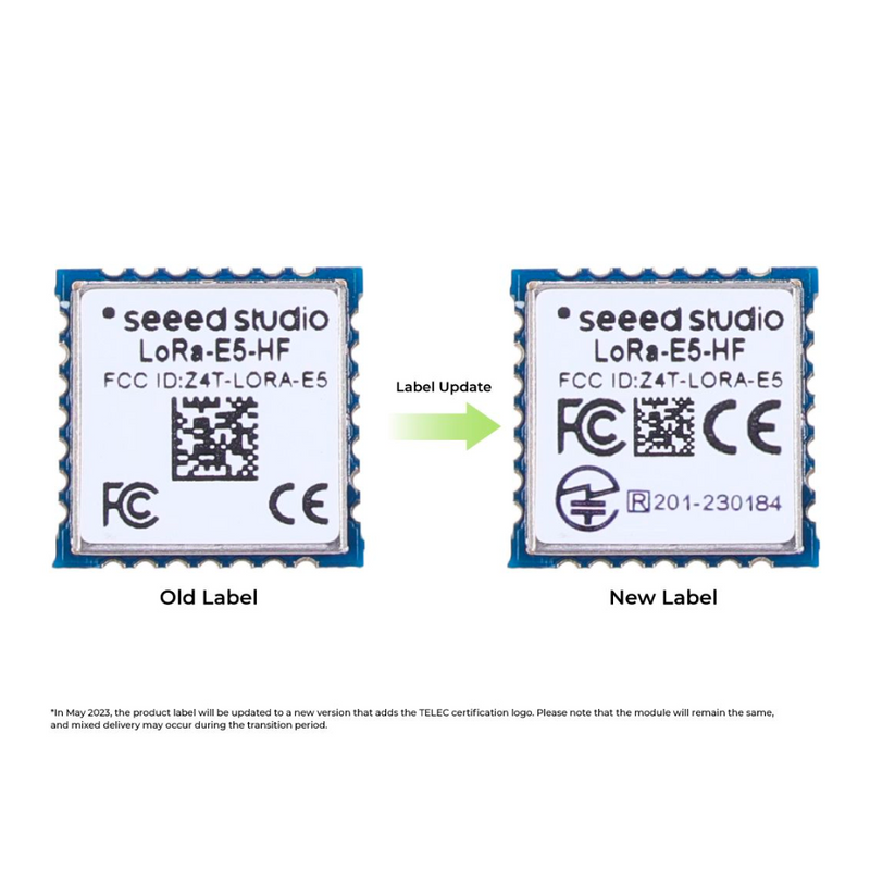 Seeed Wio-E5 Wireless Module (Tape Reel) - supports LoRaWAN