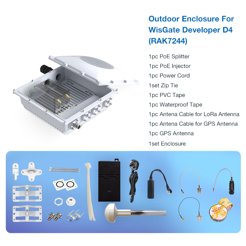 RAK Outdoor Enclosure for RAK Hotspot Miner (Requires External Antenna)
