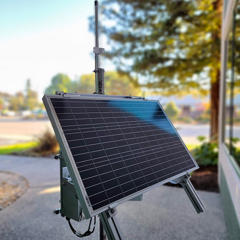 SensorWorks LoRa/LPWAN Solar Kit with 100W Panel for Helium Miners